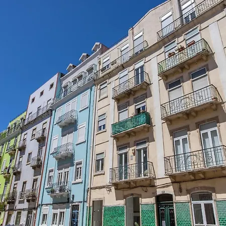 公寓 Amazing & Bright Loft In Hip Arroios With Private Rooftop!