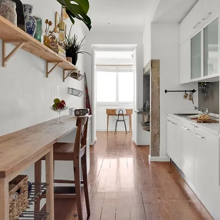 公寓 Amazing & Bright Loft In Hip Arroios With Private Rooftop! Lisboa
